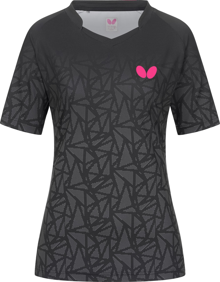 Higo Lady Shirt Black, Front